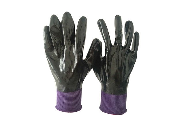 13gauge fully nitrile dipped gloves